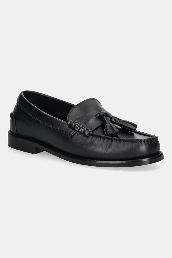Tommy Hilfiger Usnjeni mokasini Tommy Hilfiger TH TASSEL LTH LOAFER