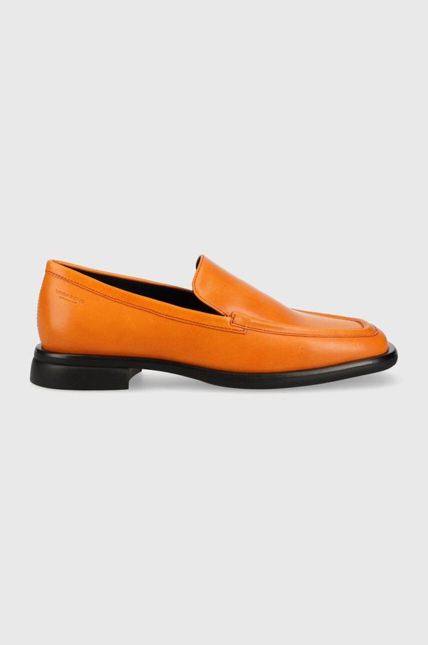 Vagabond Shoemakers Usnjeni mokasini Vagabond Shoemakers BRITTIE ženski, oranžna barva, 5451.001.44