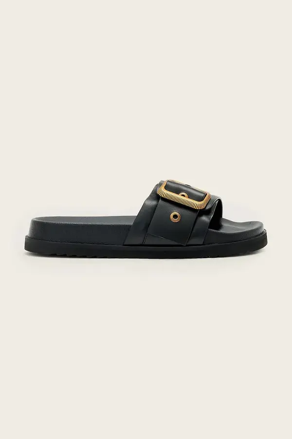 AllSaints Usnjeni natikači AllSaints Ellie Western Sandals