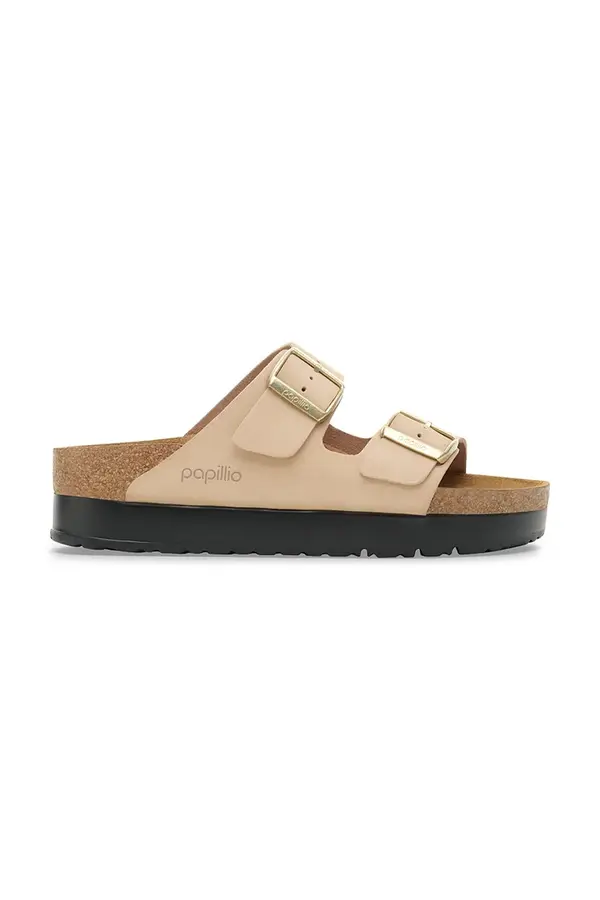 Birkenstock Usnjeni natikači Birkenstock Arizona Flex Platform Birkenstock x Papillio