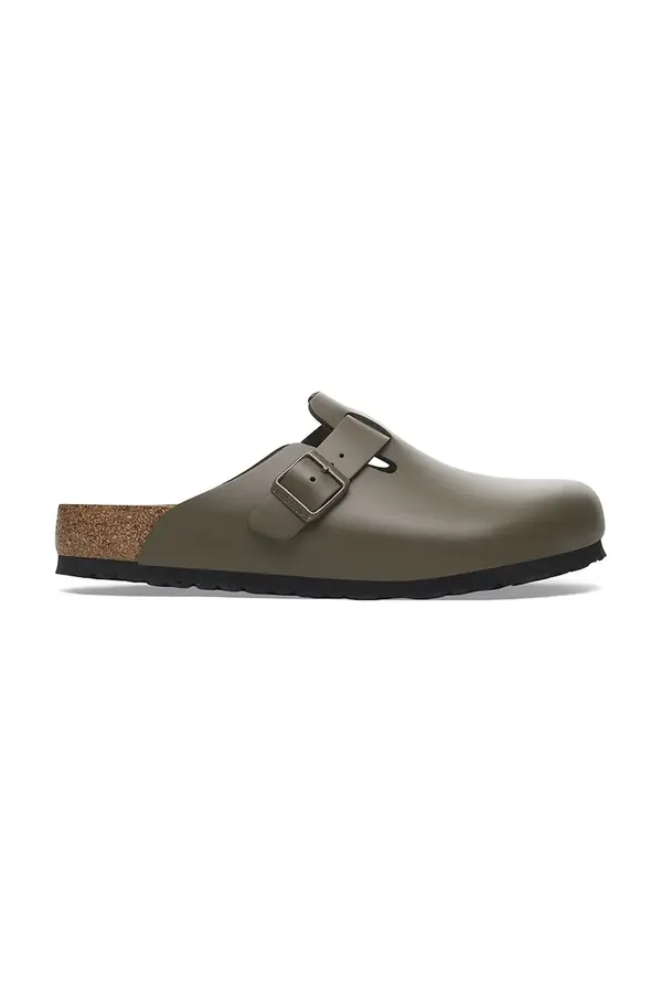 Birkenstock Usnjeni natikači Birkenstock Boston