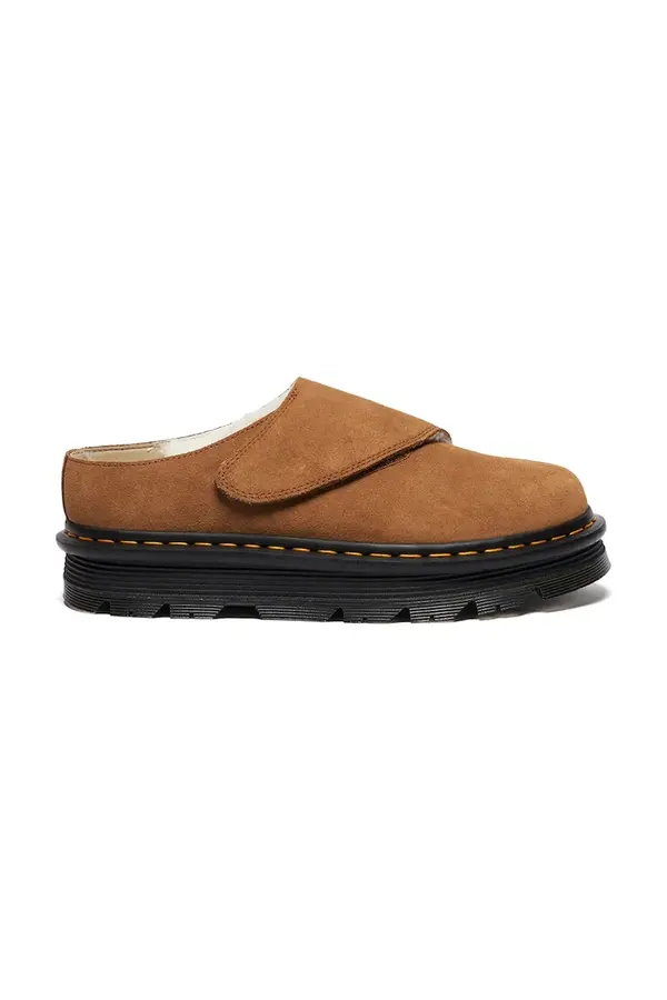 Dr. Martens Usnjeni natikači Dr. Martens ZebZag AnyWair Warm Lined Mule