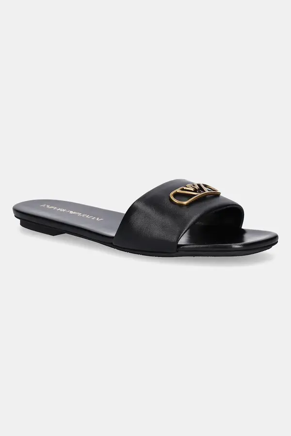 Emporio Armani Usnjeni natikači Emporio Armani