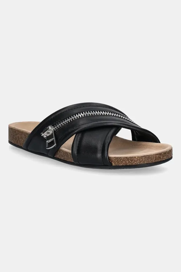 JW Anderson Usnjeni natikači JW Anderson Biker Slide