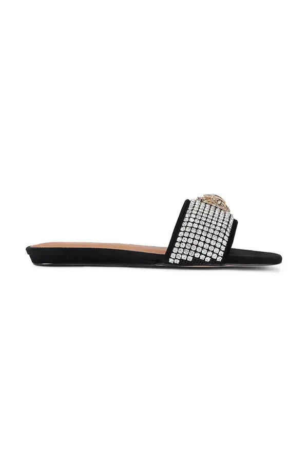 Kurt Geiger London Usnjeni natikači Kurt Geiger London Kensington C Flat Sandal