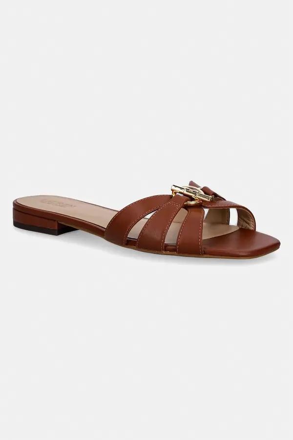 Lauren Ralph Lauren Usnjeni natikači Lauren Ralph Lauren Blaike Slide