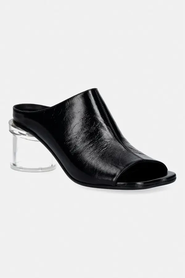 MM6 Maison Margiela Usnjeni natikači MM6 Maison Margiela