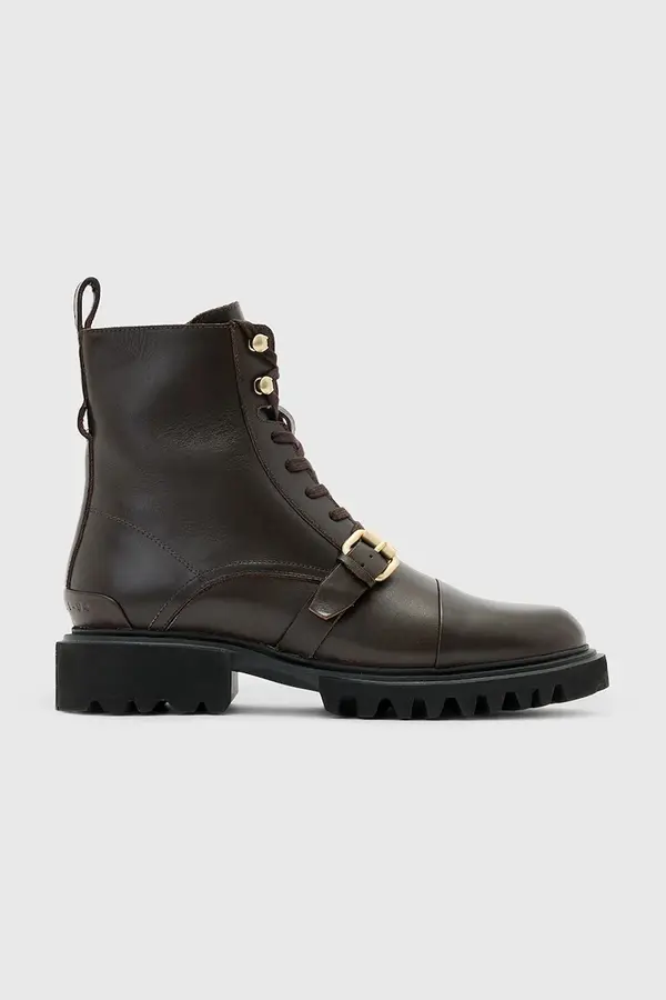 AllSaints Usnjeni nizki škornji AllSaints TORI BOOT