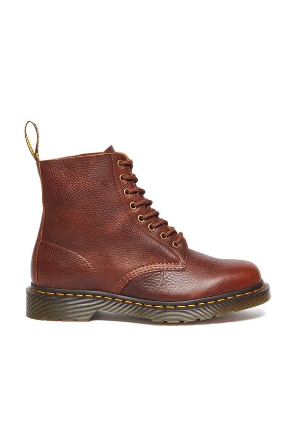 Dr. Martens Usnjeni nizki škornji Dr. Martens 1460 Pascal Ambassador rjava barva, DM31976253