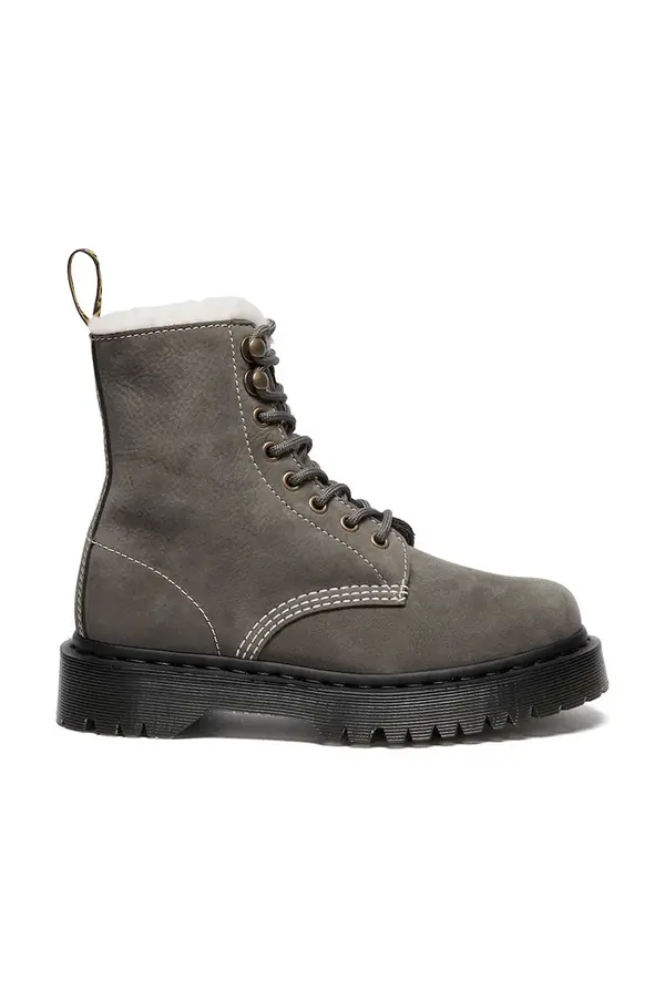 Dr. Martens Usnjeni nizki škornji Dr. Martens 1460 Pascal Bex Fur Lined