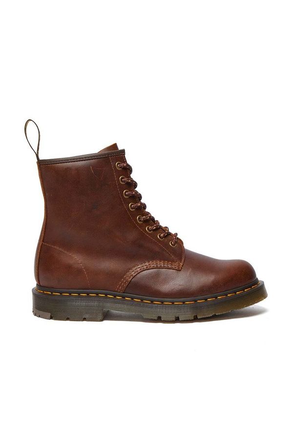 Dr. Martens Usnjeni nizki škornji Dr. Martens 1460 SR rjava barva, DM32010205