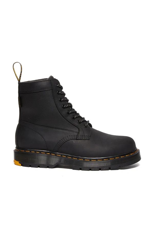 Dr. Martens Usnjeni nizki škornji Dr. Martens 1460 Trinity ženski, črna barva, DM31190001