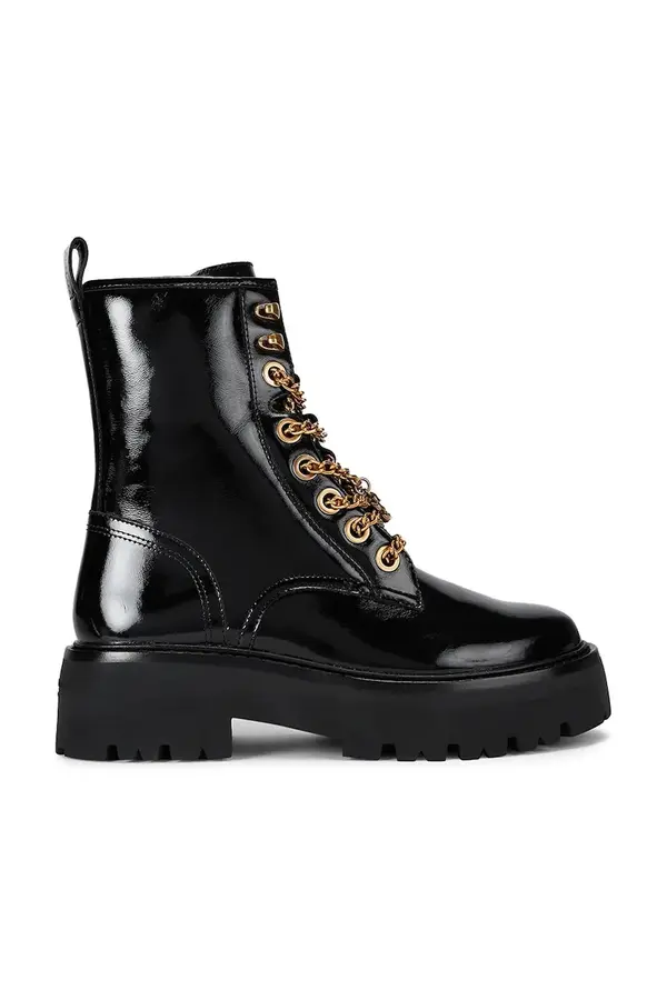 Kurt Geiger London Usnjeni nizki škornji Kurt Geiger London Matilda Charm