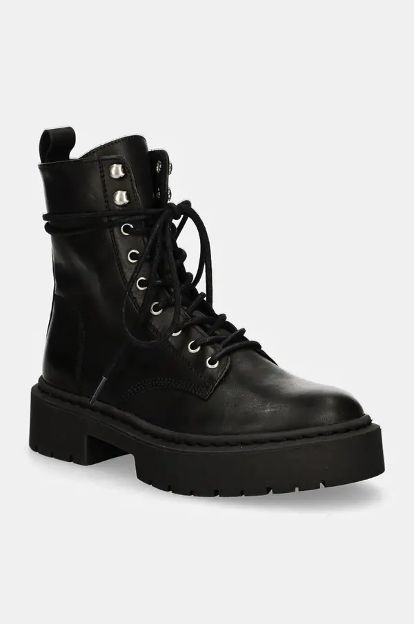 Steve Madden Usnjeni nizki škornji Steve Madden Gusto