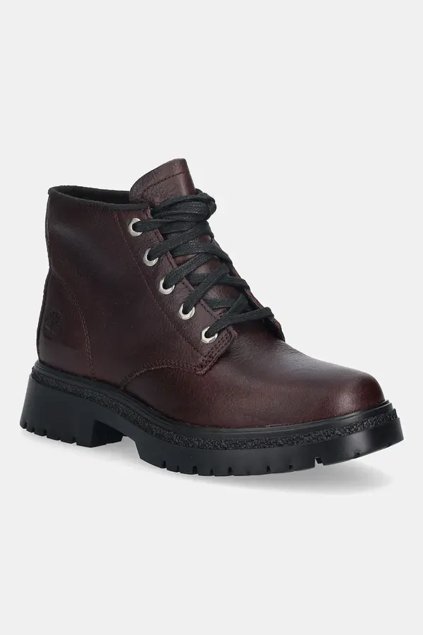Timberland Usnjeni nizki škornji Timberland Cambria Valley Mid