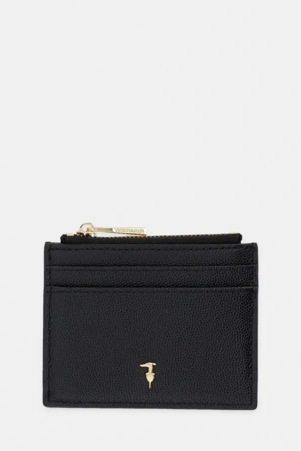Trussardi Usnjeni ovitek za kartice Trussardi