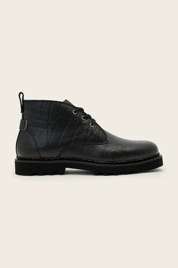 AllSaints Usnjeni polškornji AllSaints SKIFF MID BOOT