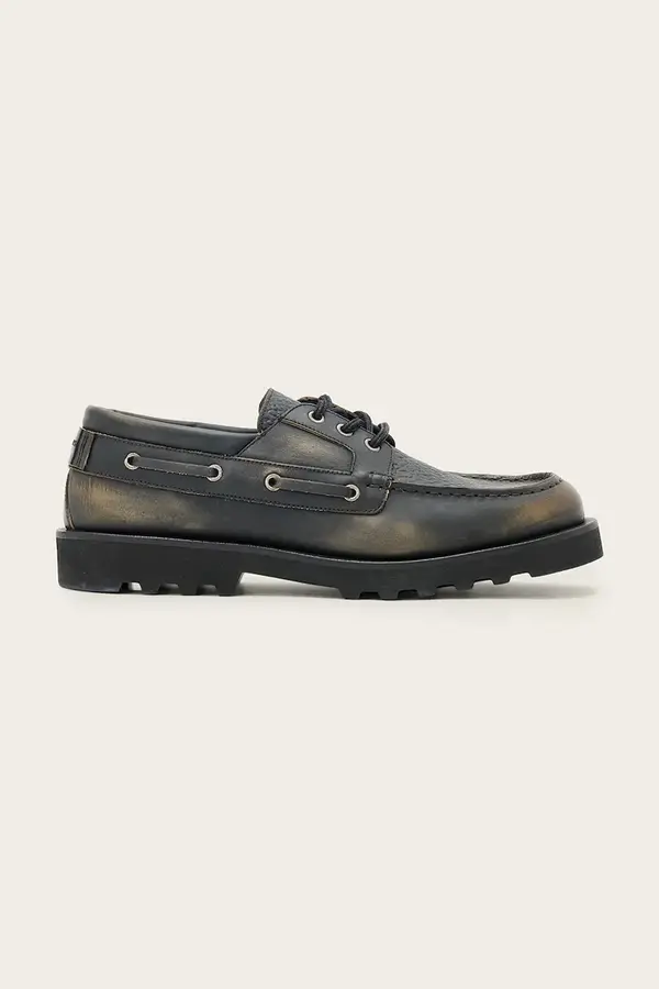 AllSaints Usnjeni polškornji AllSaints SKIFF SHOE