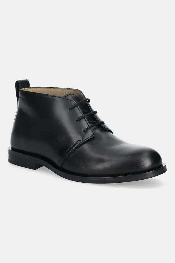 Calvin Klein Usnjeni polškornji Calvin Klein ESS RUBBER DESERT BOOT LTH