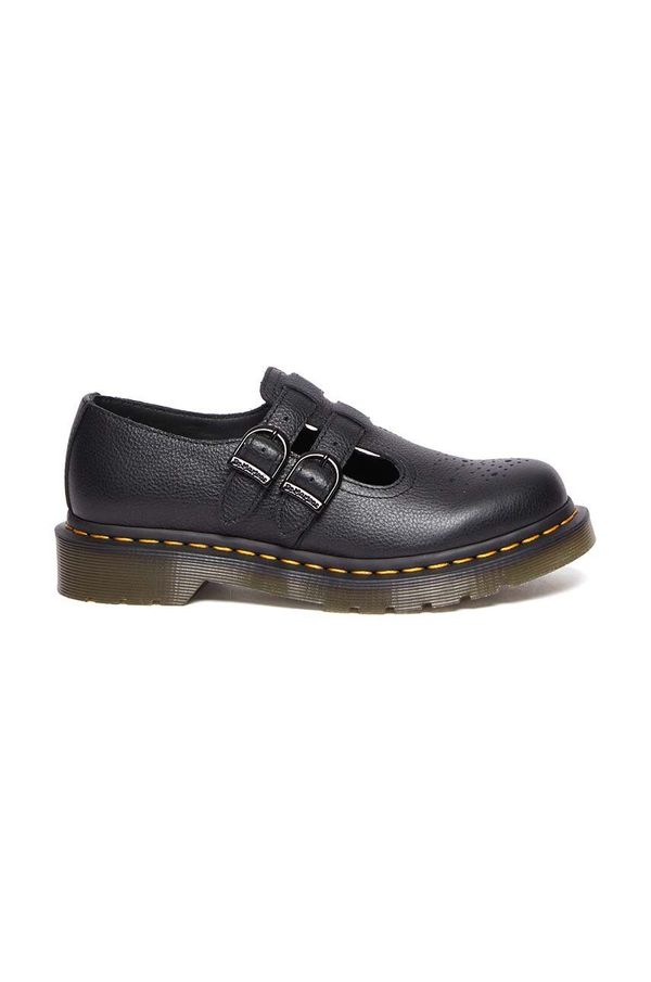 Dr. Martens Usnjeni polškornji Dr. Martens 8065 Mary Jane ženski, črna barva, DM30692001