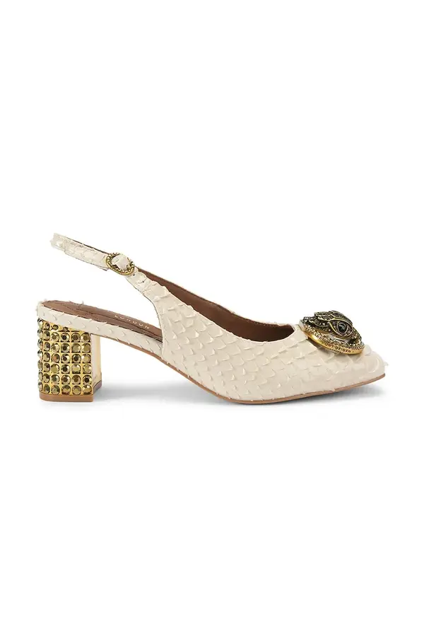 Kurt Geiger London Usnjeni salonarji Kurt Geiger London Chelsea Block Slingback