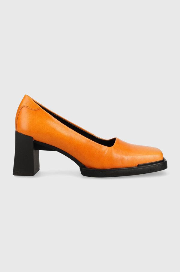 Vagabond Shoemakers Usnjeni salonarji Vagabond Shoemakers Edwina oranžna barva