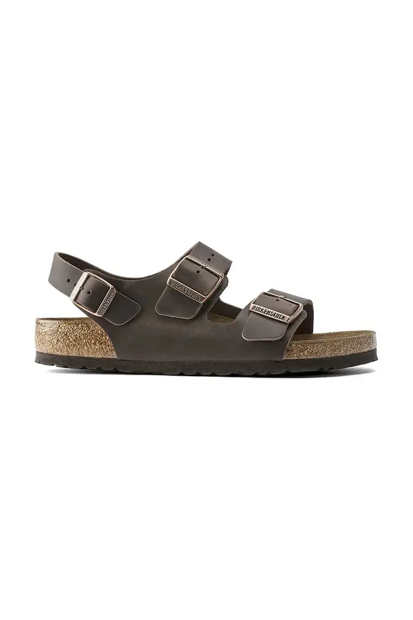 Birkenstock Usnjeni sandali Birkenstock Milano