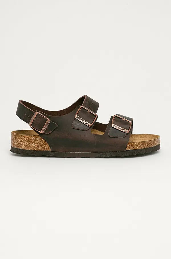 Birkenstock Usnjeni sandali Birkenstock Milano