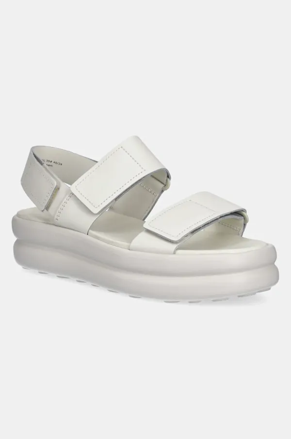 Camper Usnjeni sandali Camper Pelotas Flota Up ženski, bež barva, K201728-001