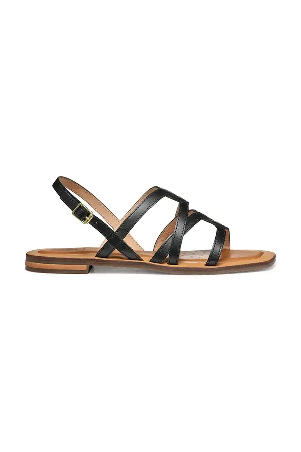 Geox Usnjeni sandali Geox D SOZY QC