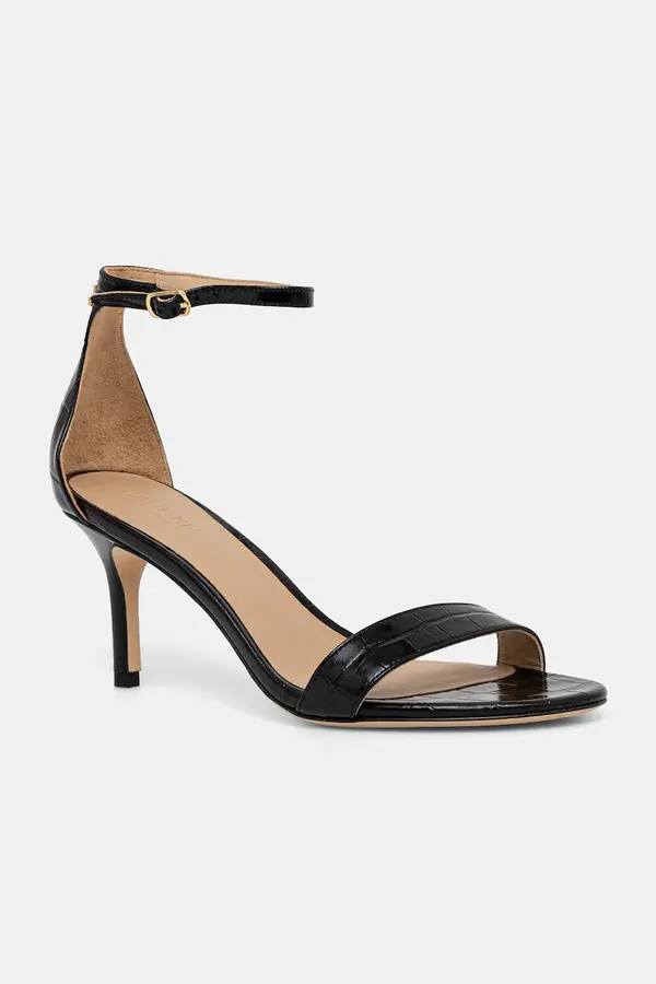 Lauren Ralph Lauren Usnjeni sandali Lauren Ralph Lauren Allie Mid