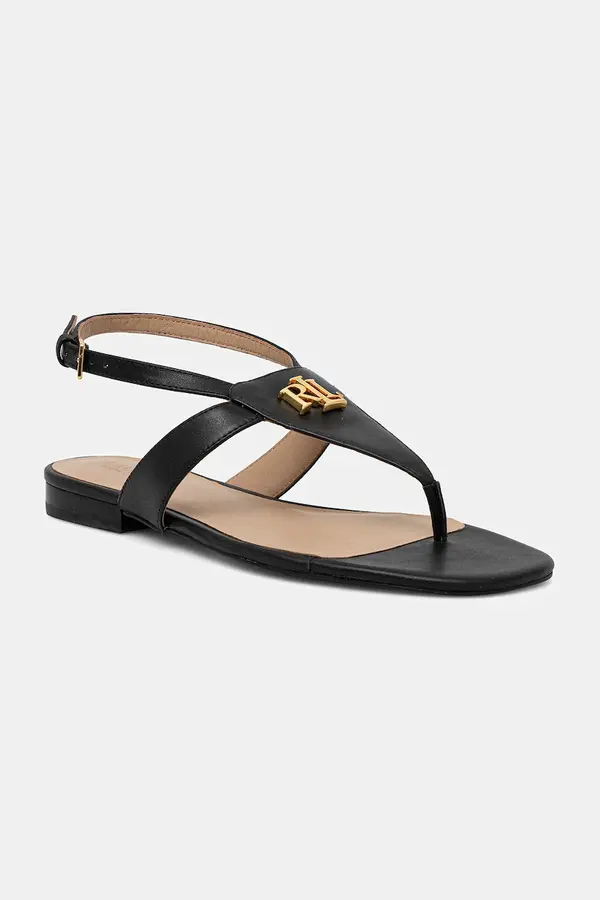 Lauren Ralph Lauren Usnjeni sandali Lauren Ralph Lauren Everley