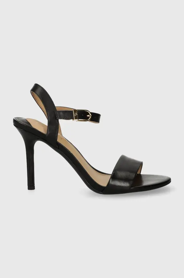Lauren Ralph Lauren Usnjeni sandali Lauren Ralph Lauren Gwen