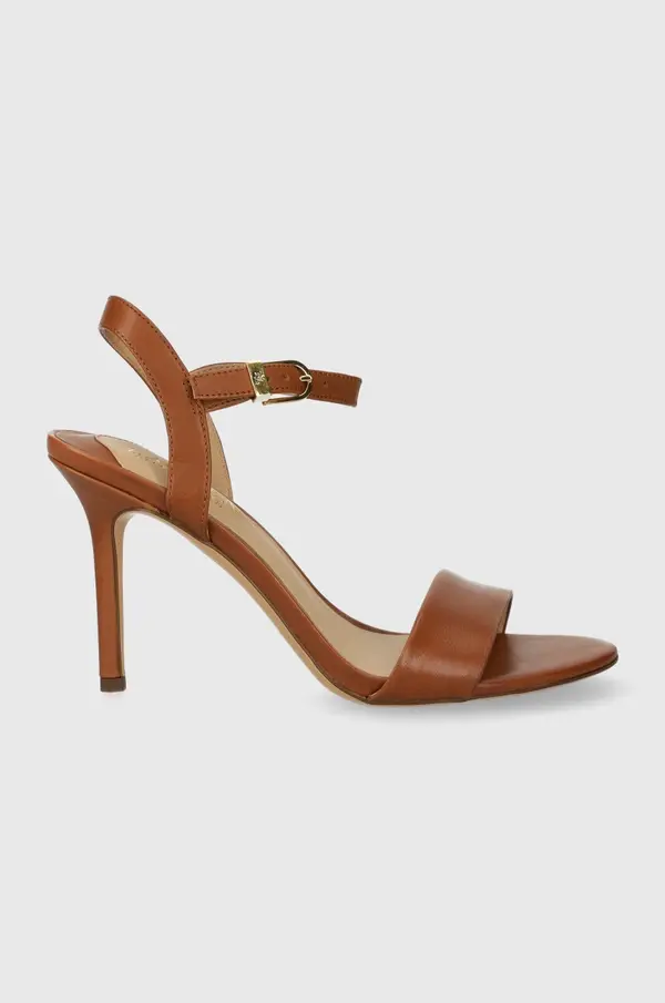 Lauren Ralph Lauren Usnjeni sandali Lauren Ralph Lauren Gwen