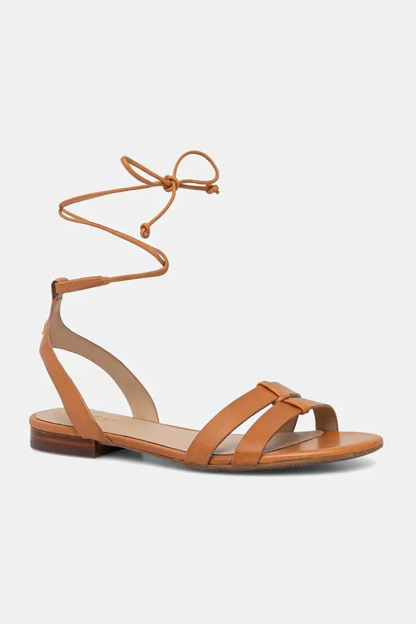 Lauren Ralph Lauren Usnjeni sandali Lauren Ralph Lauren Paloma