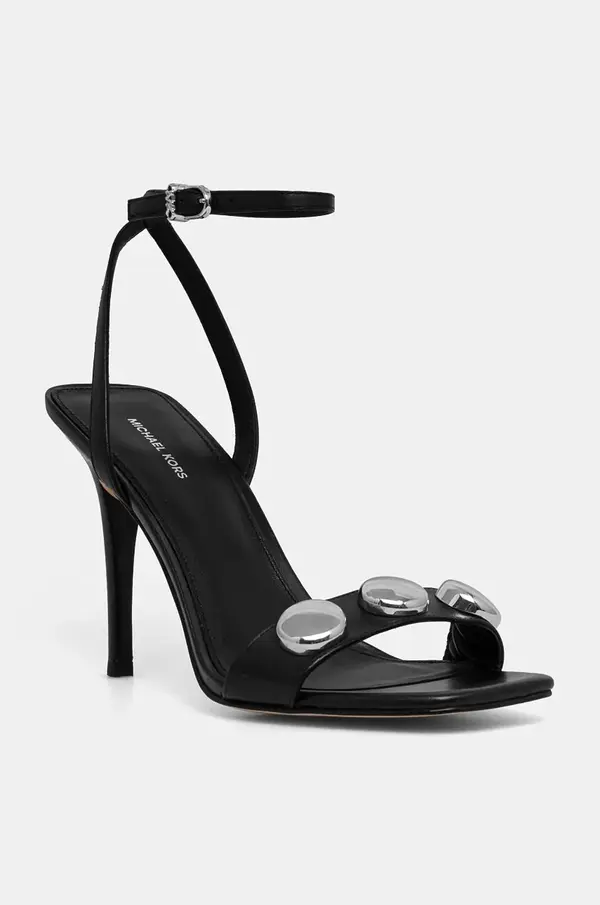 MICHAEL Michael Kors Usnjeni sandali MICHAEL Michael Kors Liana Dome Stud Sandal