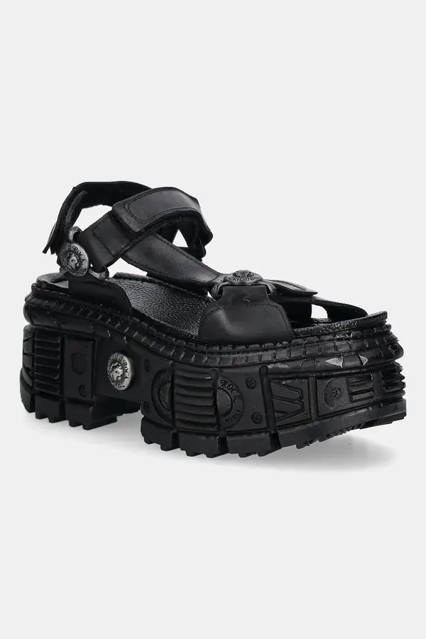 New Rock Usnjeni sandali New Rock ITALI