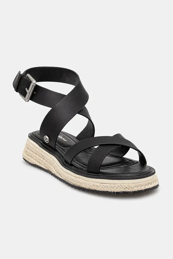 Pepe Jeans Usnjeni sandali Pepe Jeans KATE NATURE