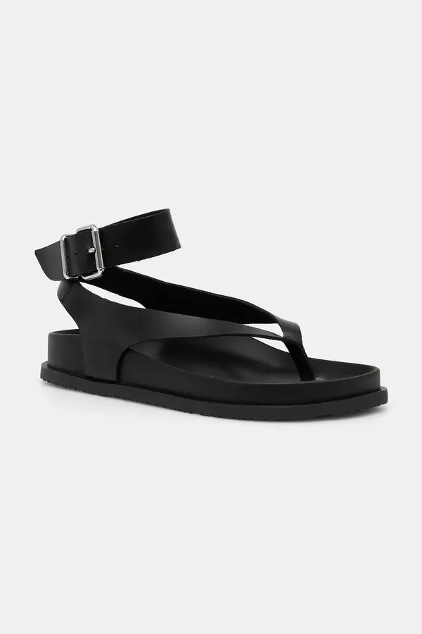 Tommy Jeans Usnjeni sandali Tommy Jeans TJW ANKLE STRAP SANDAL