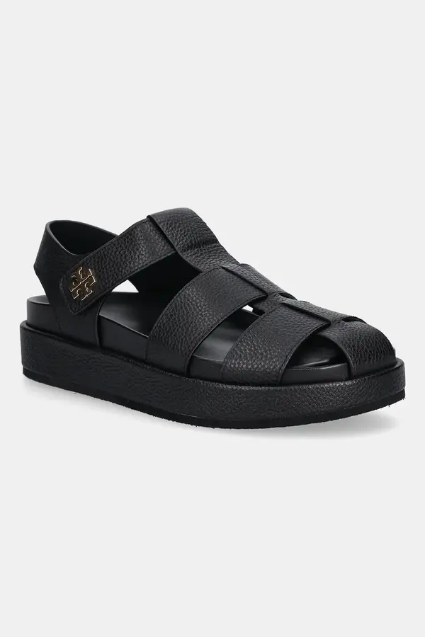 Tory Burch Usnjeni sandali Tory Burch Kira Fisherman Sport Sandal