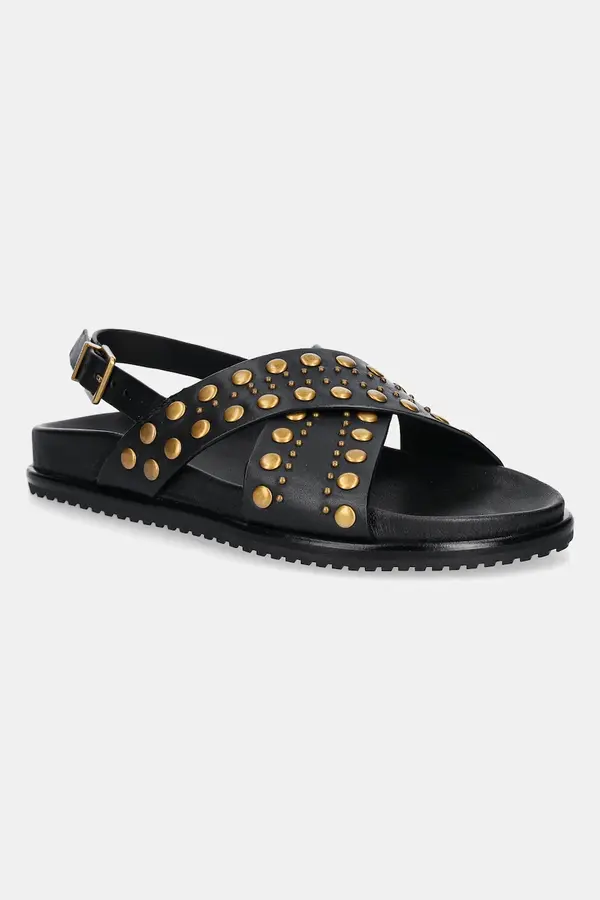 Twinset Usnjeni sandali Twinset