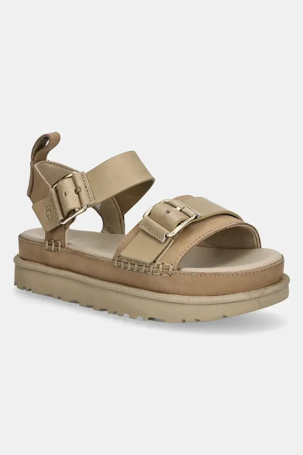 UGG Usnjeni sandali UGG Goldenstar Villa