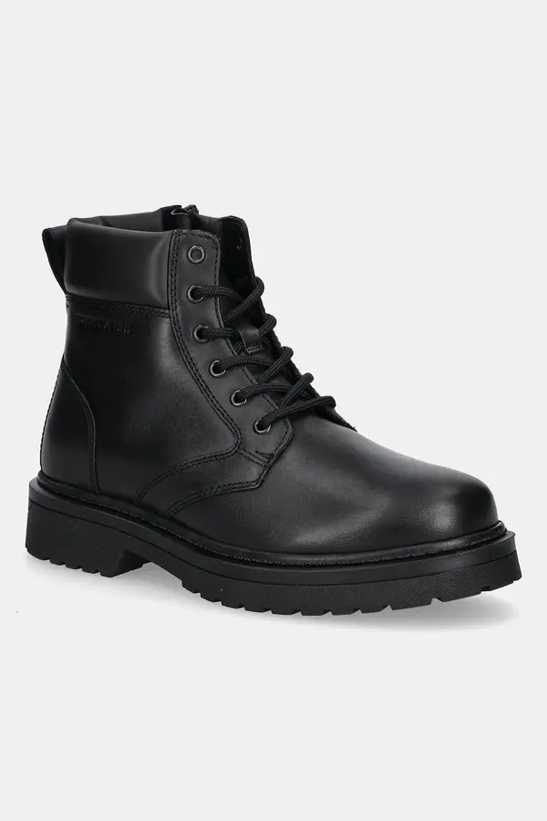 Tommy Jeans Usnjeni zimski čevlji Tommy Jeans TJM LACE UP BOOT