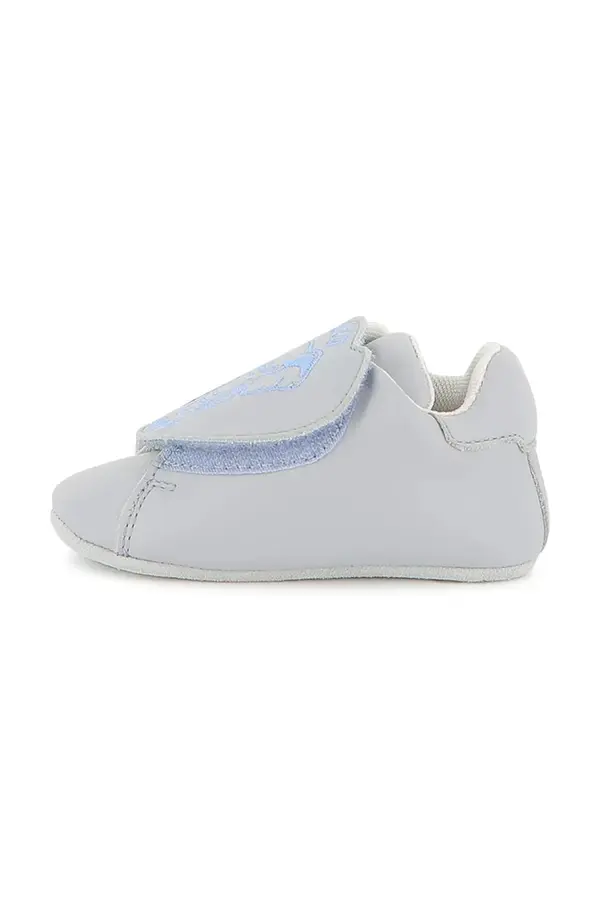 Kenzo kids Usnjeni zimski čevlji za dojenčka Kenzo Kids