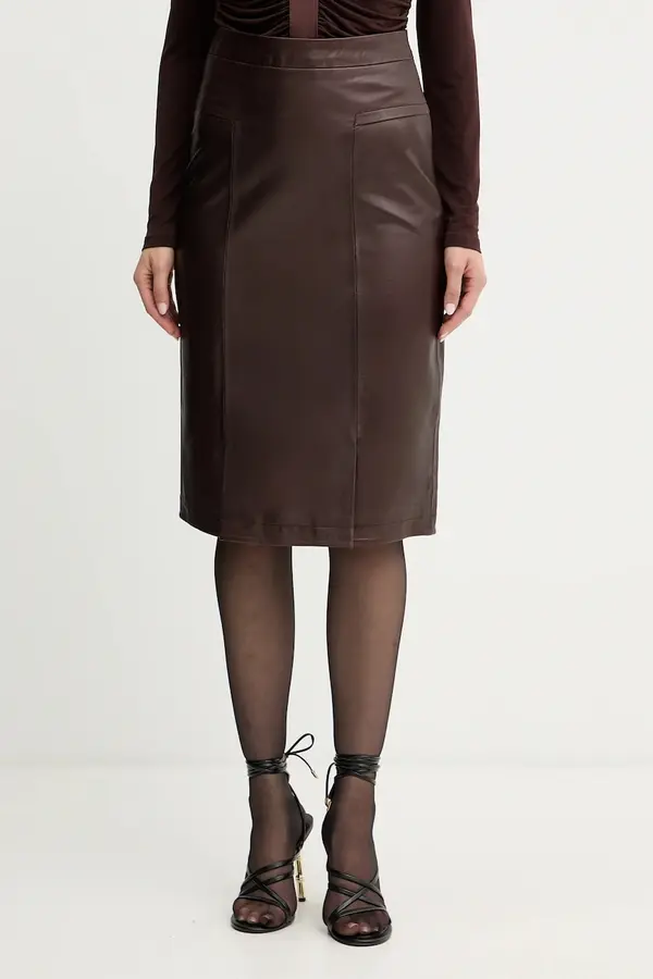 Herve Leger Usnjeno krilo Herve Leger Estella