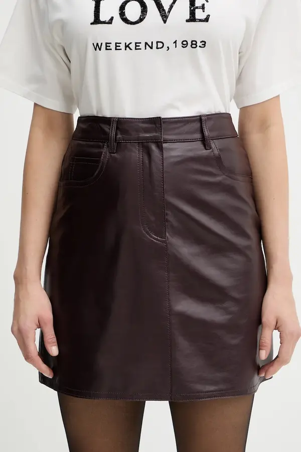Weekend Max Mara Usnjeno krilo Weekend Max Mara ONCIA