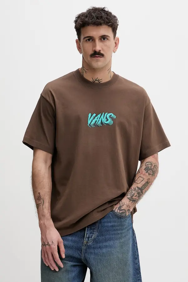 Vans Vans kratka majica moška bombažna