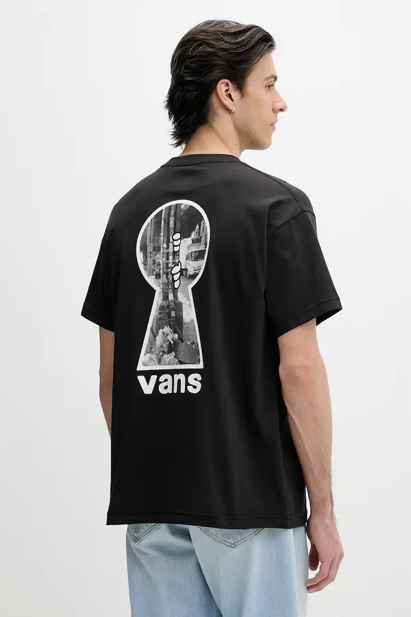Vans Vans kratka majica moška bombažna