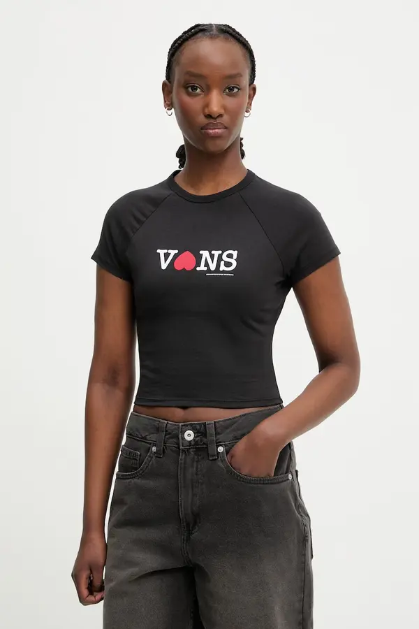 Vans Vans kratka majica ženska bombažna