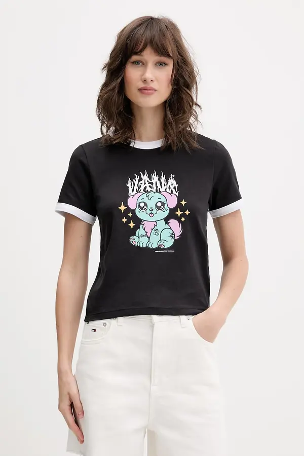 Vans Vans kratka majica ženska bombažna